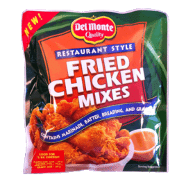 Del Monte Fried Chicken Mixes