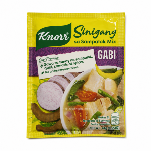 Knorr Sinigang sa Sampalok with Gabi