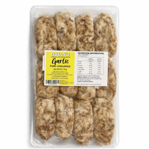 Dolly's Recipe Pork Garlic Longganisa